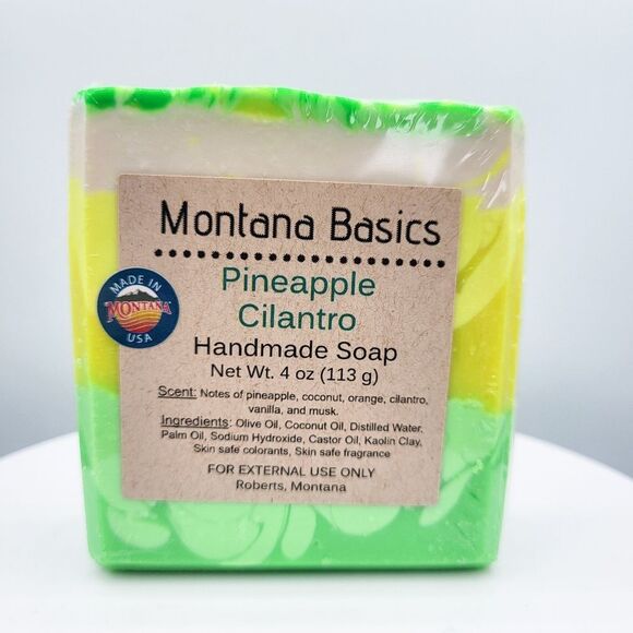 Hand Crafted Other - Pineapple Cilantro - Handmade Soap